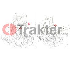 NOZZLE HOLDER No2 ORIGINAL KUBOTA 15271-53020 15221-53021