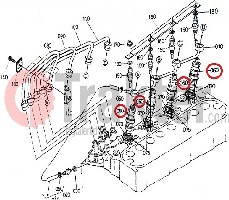 UGELLO ORIGINAL KUBOTA h1601-53000 16032-53000