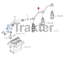 ΜΠΕΚ ΡΑΚΟΡ ORIGINAL ISEKI 6215-411-136-00 6215-411-136-10