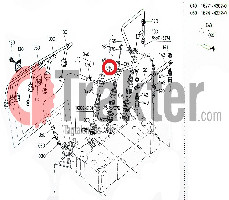 SOSTENEDOR DE INYECTOR DE SOBRE FLUJO KUBOTA ORIGINAL 16261-42502 16261-42500