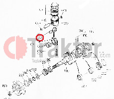 BARRA QUE CONECTA EL PISTÓN CON EL ANILLO DE COJINETE 17331-21980 OEM 17331-21982 OEM