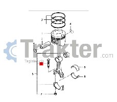 BIELLA BULLONE ORIGINAL ISEKI 6212-235-002-20