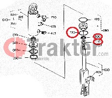SET MANICOTTO IDRAULICHE GUARNIZIONE, RASCHIATORE & O