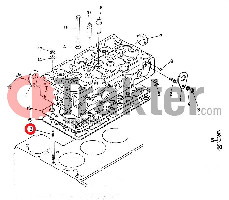 PERNO DE MOTOR KUBOTA ORIGINAL 19231-03412 15261-03413
