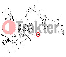 ΜΠΡΙΖΝΤΕΡΕΚ ΚΑΠΑΚΙ ΑΛΟΥΜΙΝΙΟΥ ΟΡΙΝΚ ORIGINAL KUBOTA 04811-50650
