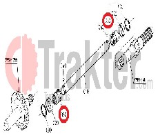 ANTRIEBSWELLE KUPPLUNG ORIGINAL KUBOTA 67955-13740