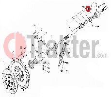 ANTRIEBSWELLE KUPPLUNG KUGELN ORIGINAL KUBOTA 07715-00803