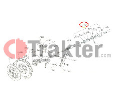 SHAFT PROPELLER JOINT BALL ORIGINAL KUBOTA 67111-13700