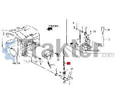 ACCELERATORE DEL CAVO ORIGINAL ISEKI 1636-226-300-00