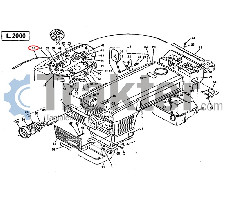 CABLE TACHOMETER 34150-34651 OEM