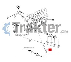 DREHZAHLMESSERWELLE ORIGINAL ISEKI 1560-658-320-00 1560-658-320-10
