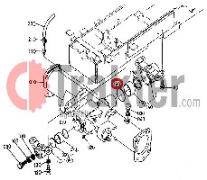 O-RING KURBELWELLE HINTEN ORIGINAL KUBOTA 04811-50700