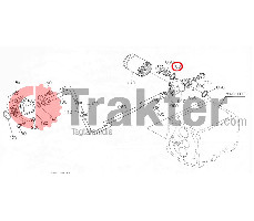 JUNTA HIDRÁULICO BASE KUBOTA ORIGINAL 04811-10300