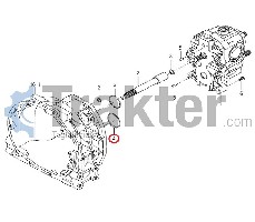 ΟΡΙΝΚ ΧΕΛΩΝΑΣ ΚΑΤΩ ORIGINAL ISEKI V721-103-107-00