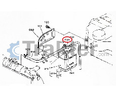 ΠΑΓΟΥΡΙ ΠΛΑΣΤΙΚΟ ΚΑΠΑΚΙ ORIGINAL KUBOTA 37410-88640