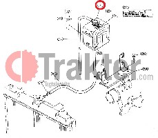 COPERCHIO SERBATOIO ACQUA ORIGINAL KUBOTA 15272-72420 15272-72422
