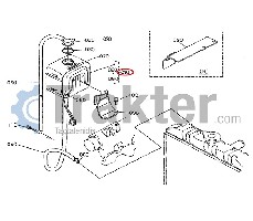 SERBATOIO ACQUA RADIATORE PLASTICO ORIGINAL KUBOTA 17355-72400