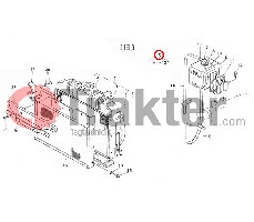 RADIATORE SERBATOIO ACQUA ORIGINAL KUBOTA 15501-72400