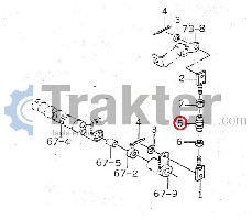 CAVO PTO TURNBUCKLE ORIGINAL ISEKI 1444-122-002-00