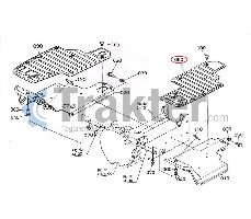 TAPETE IZQUIERDO KUBOTA ORIGINAL 6A320-51360