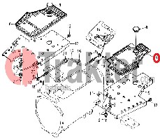 TAPPETO SINISTRA ORIGINAL KUBOTA 31341-29980