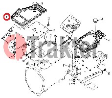 TAPPETO DESTRA ORIGINAL KUBOTA 31341-29970