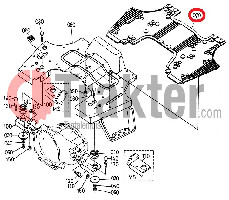 TAPPETO ORIGINAL KUBOTA 34030-47455 34030-47454