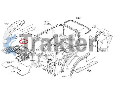 TAPPETO ORIGINAL KUBOTA t1065-47450