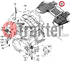 FUSSMATTE ORIGINAL KUBOTA t0230-47450
