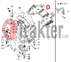 FUSSMATTE ORIGINAL KUBOTA 34070-47454