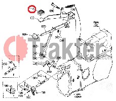 PEDALE GIUNTO SFERICO DIFFERENZIALE ORIGINAL KUBOTA 37410-42760 37410-42760