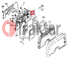 KRAFTSTOFF- UND TEMPERATURANZEIGE ORIGINAL KUBOTA 6a100-30240