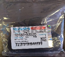 VETRO CABINA MANIGLIA DI COPERTURA ORIGINAL KUBOTA T0180-83520
