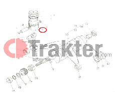 PISTONE 0.5 PRIMO E TERZO CILINDRO ORIGINAL KUBOTA 15531-21910