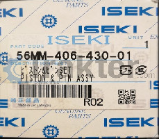 PISTON WITH PIN ORIGINAL ISEKI 56MM-406-430-01