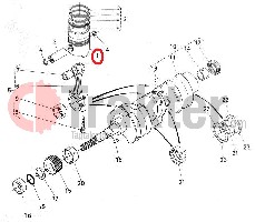 PISTON STANDARD 15261-21111 OEM 15261-21110 OEM