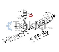 KOLBEN STD ORIGINAL KUBOTA 16304-21110