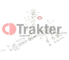 PISTÓN ESTÁNDAR KUBOTA ORIGINAL 16447-21110 16447-21113