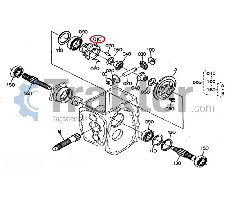 DIFERENCIALES CAJA DE CAMBIOS KUBOTA ORIGINAL 6a320-14970