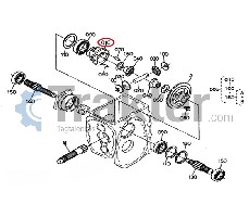 DIFFERENZIALE GRUPPO SCATOLA ORIGINAL KUBOTA 6a320-14970