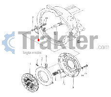 DRUCKPLATTE GABEL ORIGINAL ISEKI 1416-120-203-00