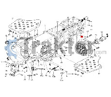 FRIZIONE PIATTO SPINGIDISCO ORIGINAL ISEKI 1491-120-210-00