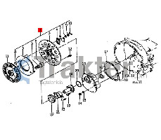 KUPPLUNGSDRUCKPLATTE ORIGINAL ISEKI 1513-121-210-00