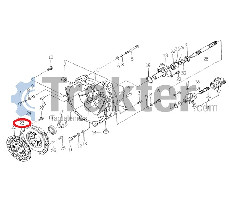 FRIZIONE PIATTO SPINGIDISCO ORIGINAL ISEKI 1590-120-210-00