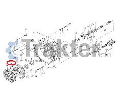 FRIZIONE PIATTO SPINGIDISCO ORIGINAL ISEKI 1590-120-210-00