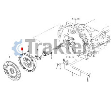 KUPPLUNGSDRUCKPLATTE ORIGINAL ISEKI 1742-120-200-00