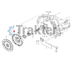 FRIZIONE PIATTO SPINGIDISCO ORIGINAL ISEKI 1742-120-200-00