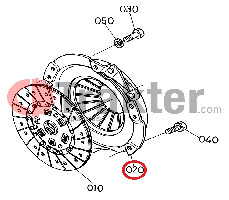CLUTCH PRESSURE PLATE ORIGINAL KUBOTA 32430-14500