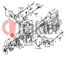 ΠΛΑΤΩ ΣΥΜΠΛΕΚΤΗ ORIGINAL KUBOTA 66591-13400 66591-13402