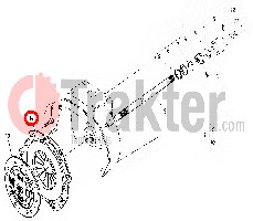 PLACA DE PRESIÓN DEL EMBRAGUE KUBOTA ORIGINAL 67211-13300